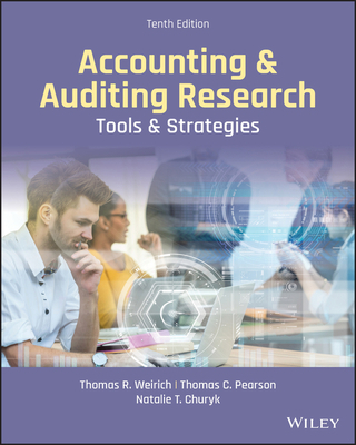 Accounting and Auditing Research: Tools and Str... 1119698138 Book Cover