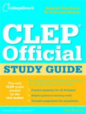 CLEP Official Study Guide: College-Level Examin... 0874477883 Book Cover