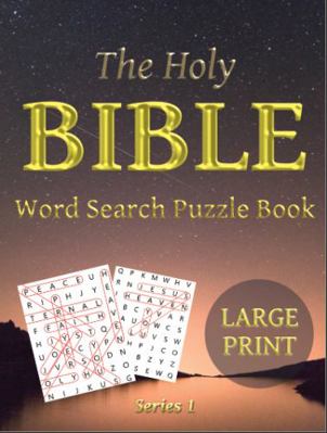 Paperback Holy Bible Word Search Puzzle Book