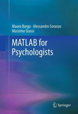 MATLAB for Psychologists 1489986995 Book Cover