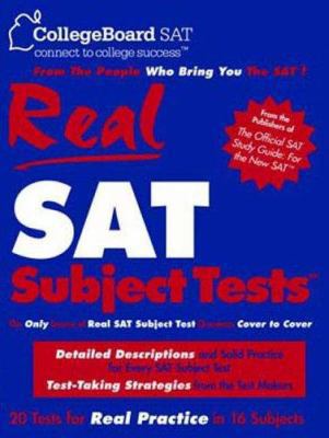 Real SAT Subject Tests 0874477573 Book Cover