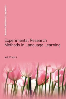 Experimental Research Methods in Language Learning 1441125876 Book Cover