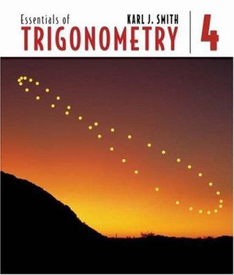 Essentials Of Trigonometry 0534494234 Book Cover