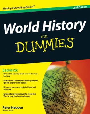 World History for Dummies 0470446544 Book Cover