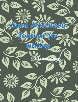 Lined notebook Journal size 8.5x11 inches - 110... 1679300962 Book Cover