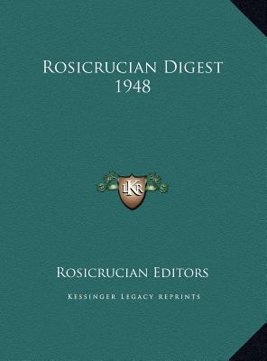 Rosicrucian Digest 1948 116979758X Book Cover