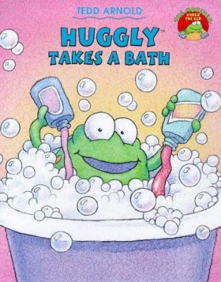 Huggly Takes a Bath (Picture Books) 0750028696 Book Cover
