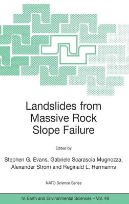 Landslides from Massive Rock Slope Failure 1402040350 Book Cover