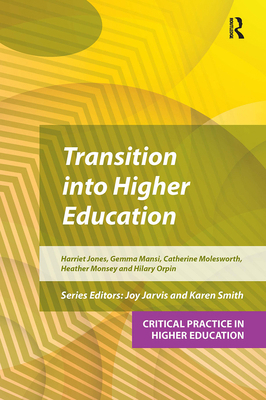 Transition Into Higher Education 1914171292 Book Cover
