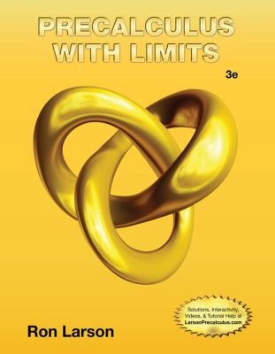 Precalculus with Limits 1133947204 Book Cover