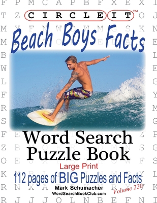 Circle It, Beach Boys Facts, Word Search, Puzzl... [Large Print] 1950961044 Book Cover
