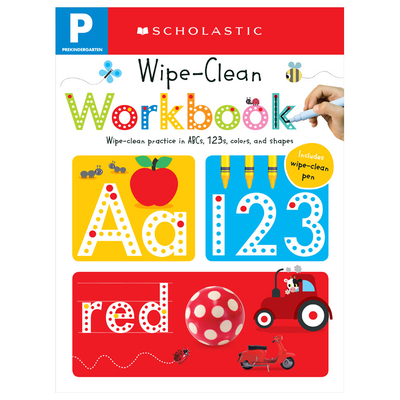 Pre-K Wipe-Clean Workbook: Scholastic Early Lea... 0545903246 Book Cover