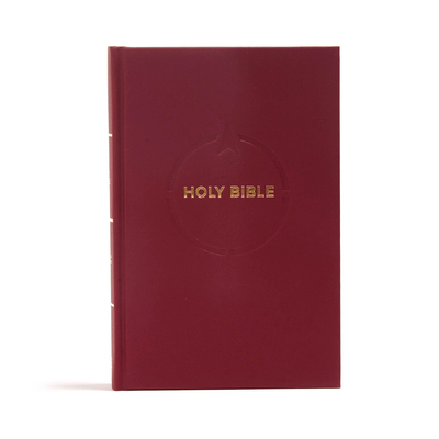 CSB Pew Bible, Garnet 1433647494 Book Cover