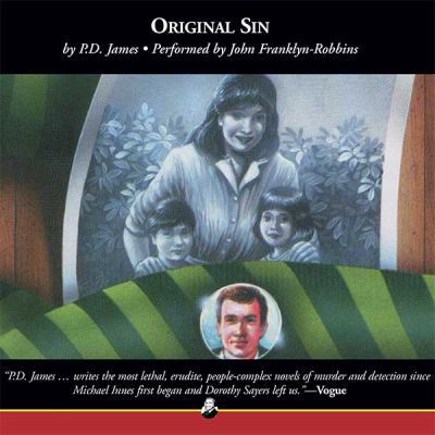 Original Sin by P. D. James Unabridged CD Audio... 1419325523 Book Cover