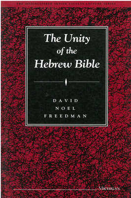 The Unity of the Hebrew Bible (The Distinguishe... 0472082418 Book Cover