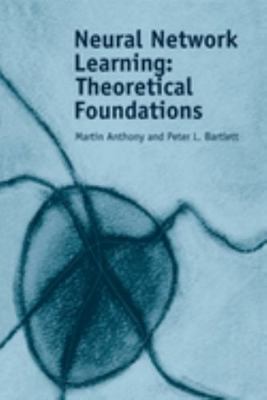 Neural Network Learning 052157353X Book Cover