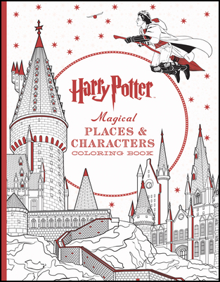 Harry Potter Magical Places & Characters Colori... 1338030019 Book Cover