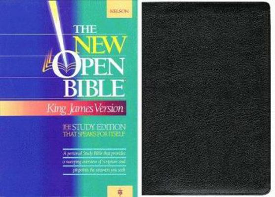 Holy Bible: The New Open Bible, Study Edition, ... 0840707908 Book Cover