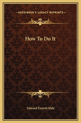 How To Do It 1169247628 Book Cover