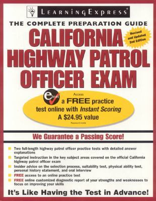California Highway Patrol Officer Exam 1576855899 Book Cover