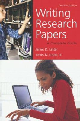 Writing Research Papers: A Complete Guide 0321457986 Book Cover