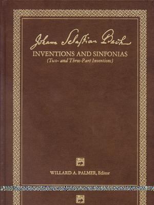 Bach -- 2 & 3 Part Inventions: Leather Bound Book 088284525X Book Cover