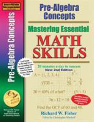 Pre-Algebra Concepts 2nd Edition, Mastering Ess... 0999443399 Book Cover