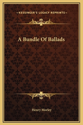 A Bundle Of Ballads 1169307175 Book Cover