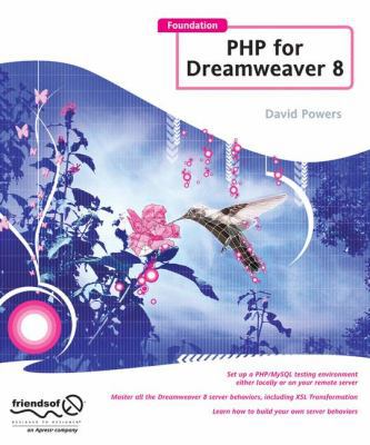 Foundation PHP for Dreamweaver 8 B001DOIS6A Book Cover