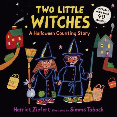 Two Little Witches: A Halloween Counting Story ... 0763633097 Book Cover