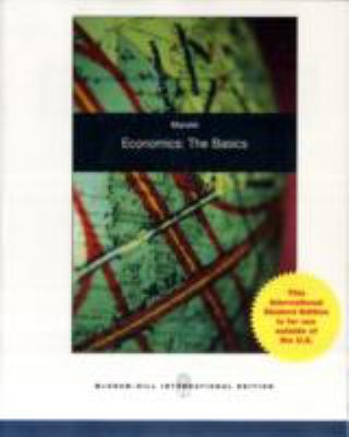 Economics: The Basics 0071280391 Book Cover