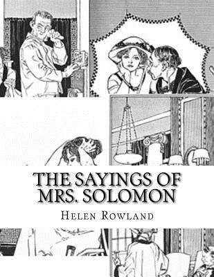 The Sayings of Mrs. Solomon 1535014555 Book Cover