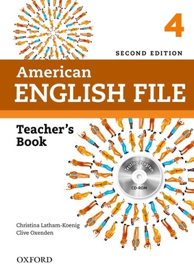 American English File 2e 4 Teacher Book: With T... 0194776360 Book Cover