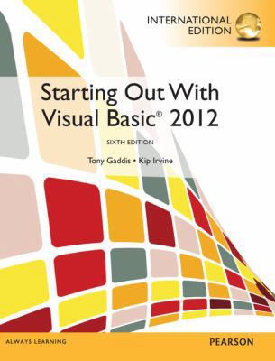 Starting Out with Visual Basic 0273793381 Book Cover
