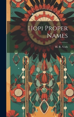 Hopi Proper Names 1021080721 Book Cover