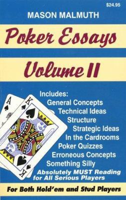 Poker Essays 1880685159 Book Cover