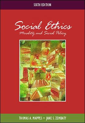 Social Ethics: Morality and Social Policy 0072401915 Book Cover