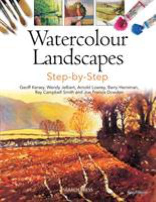 Watercolour Landscapes Step-By-Step 1782210849 Book Cover
