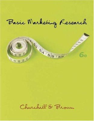 Basic Marketing Research 0324305419 Book Cover