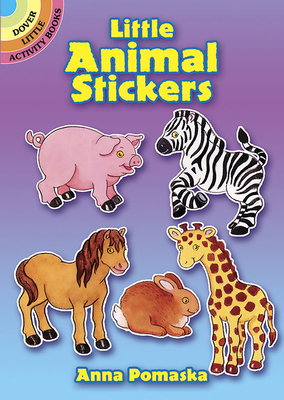 Little Animal Stickers 0486259099 Book Cover