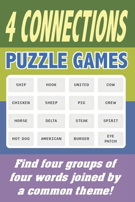 4 Connections Puzzle Games: Find four groups of... B0CJL6WDG8 Book Cover