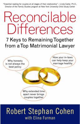 Reconcilable Differences: 7 Keys to Remaining T... 0743407121 Book Cover