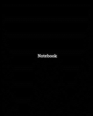 Notebook: Black Notebook, Journal 0464084512 Book Cover