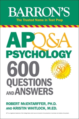 AP Q&A Psychology: 600 Questions and Answers 150626316X Book Cover