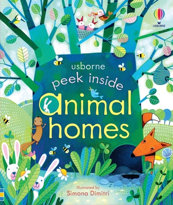 Peek Inside Animal Homes 1805070525 Book Cover
