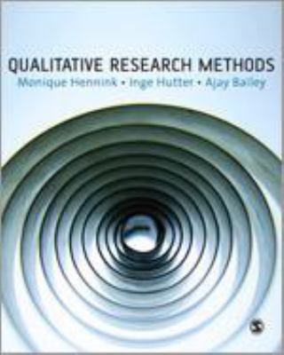 Qualitative Research Methods 1412922259 Book Cover