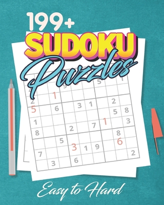 199+ Sudoku Puzzles Easy to Hard: Simple Sudoku... B08B7G5YRW Book Cover