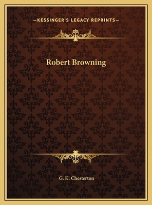 Robert Browning 1169736815 Book Cover