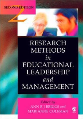 Research Methods in Educational Leadership and ... 1412923549 Book Cover