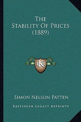 The Stability Of Prices (1889) 1167173619 Book Cover